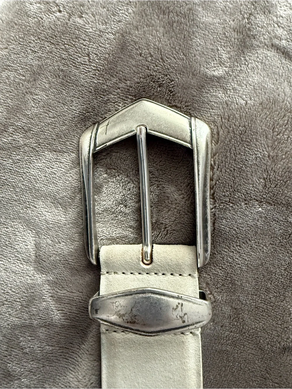IRO Beige Leather Belt